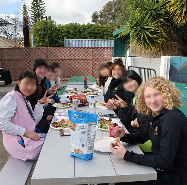 学生交流ランチ